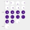 White-Purple